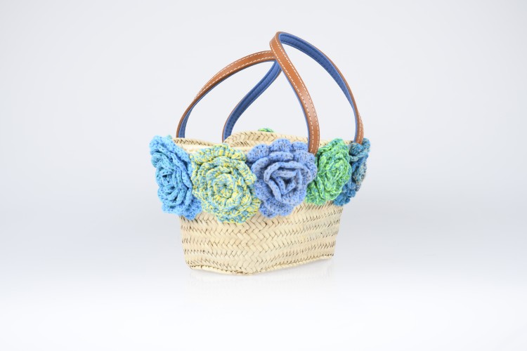 FLEUR - mini bleu - Songes d'été