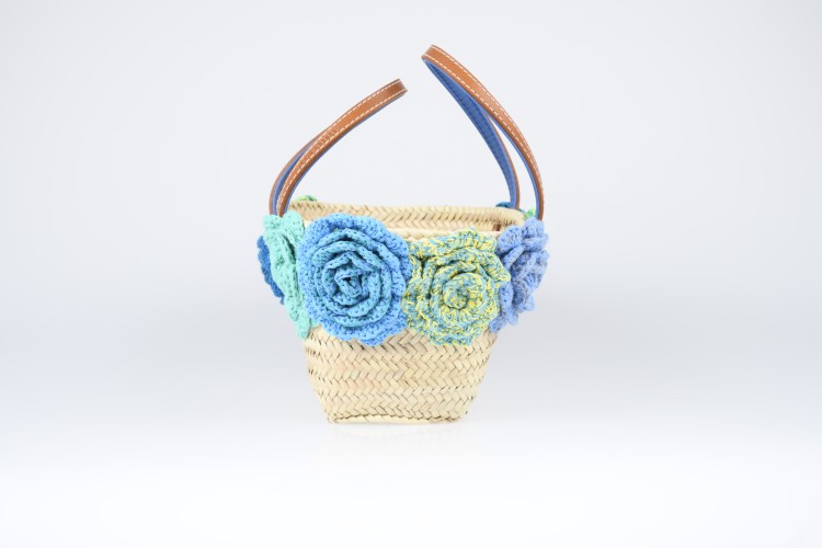 FLEUR - mini bleu - Songes d'été