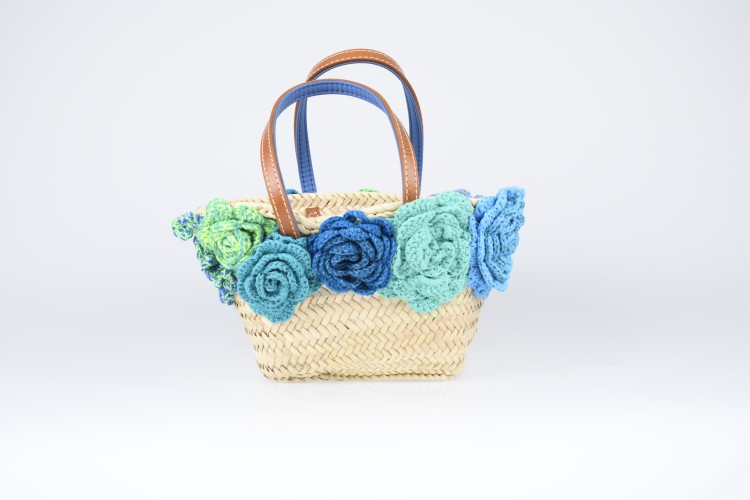 FLEUR - mini bleu - Songes d'été